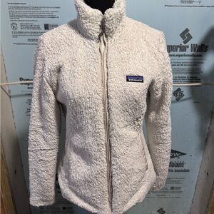 Patagonia Women's Off-White Teddy Jacket